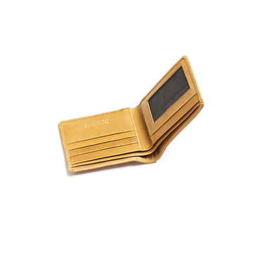 Blaze - Stylish Bifold Wallet - Camel Yellow